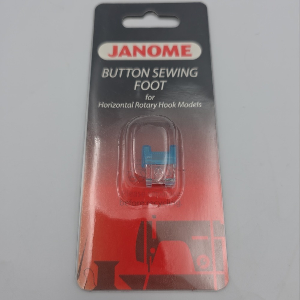 Janome Button Sewing Foot  part # 200136002